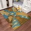 Curious Cats Sky View Carpet suitable as a non-slip mat for the living room or bedroom sofa