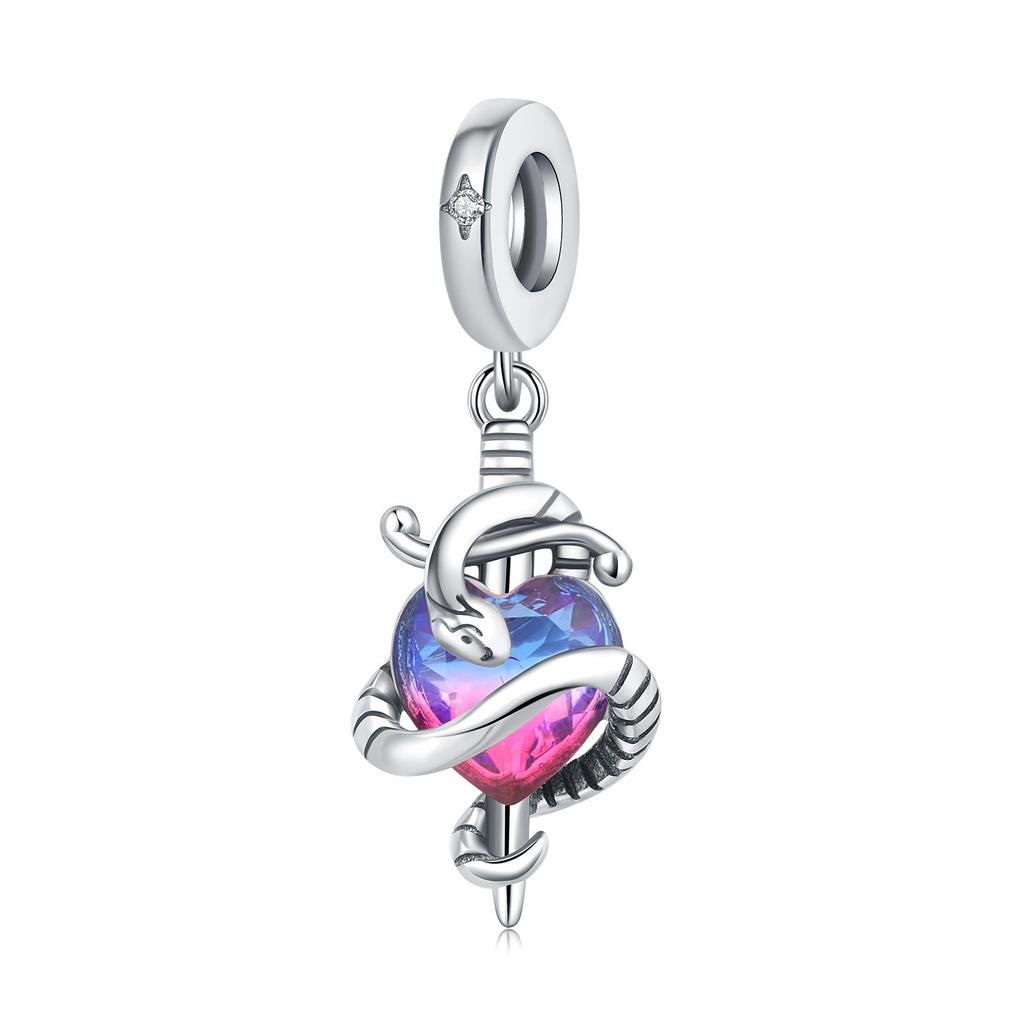 Splittable Mother Daughter Dangle Charm Bead Component Bead Components Compatible With Authentic Original Bracelet High Quality Fine Jewelry Designed