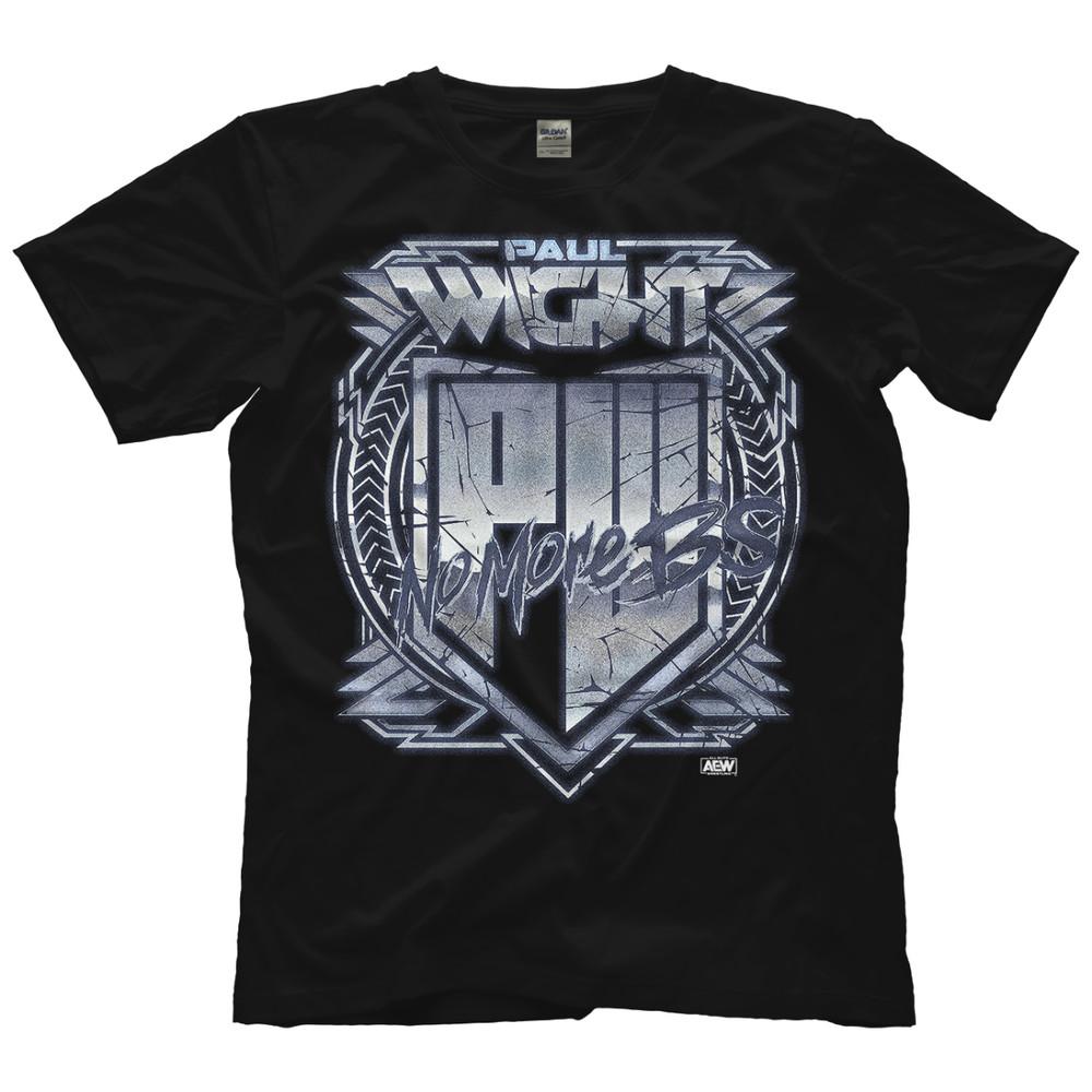 

Paul Wight No More BS Crest AEW Official TShirt Unisex T-Shirt S