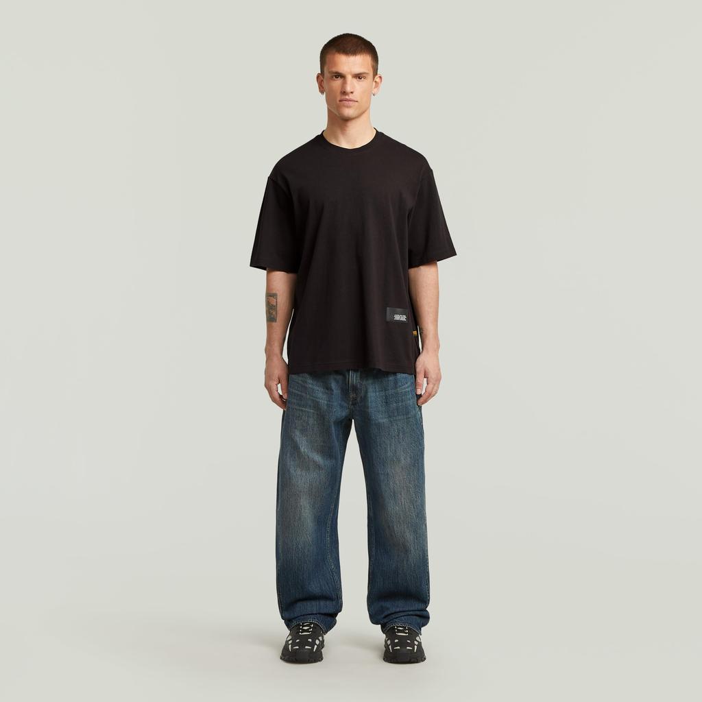 G-Star Jeans Men Denim Pants Loose Fit Blue Bend 3D Loose Chino 2.0 D27752-D788-H469-W33/L30