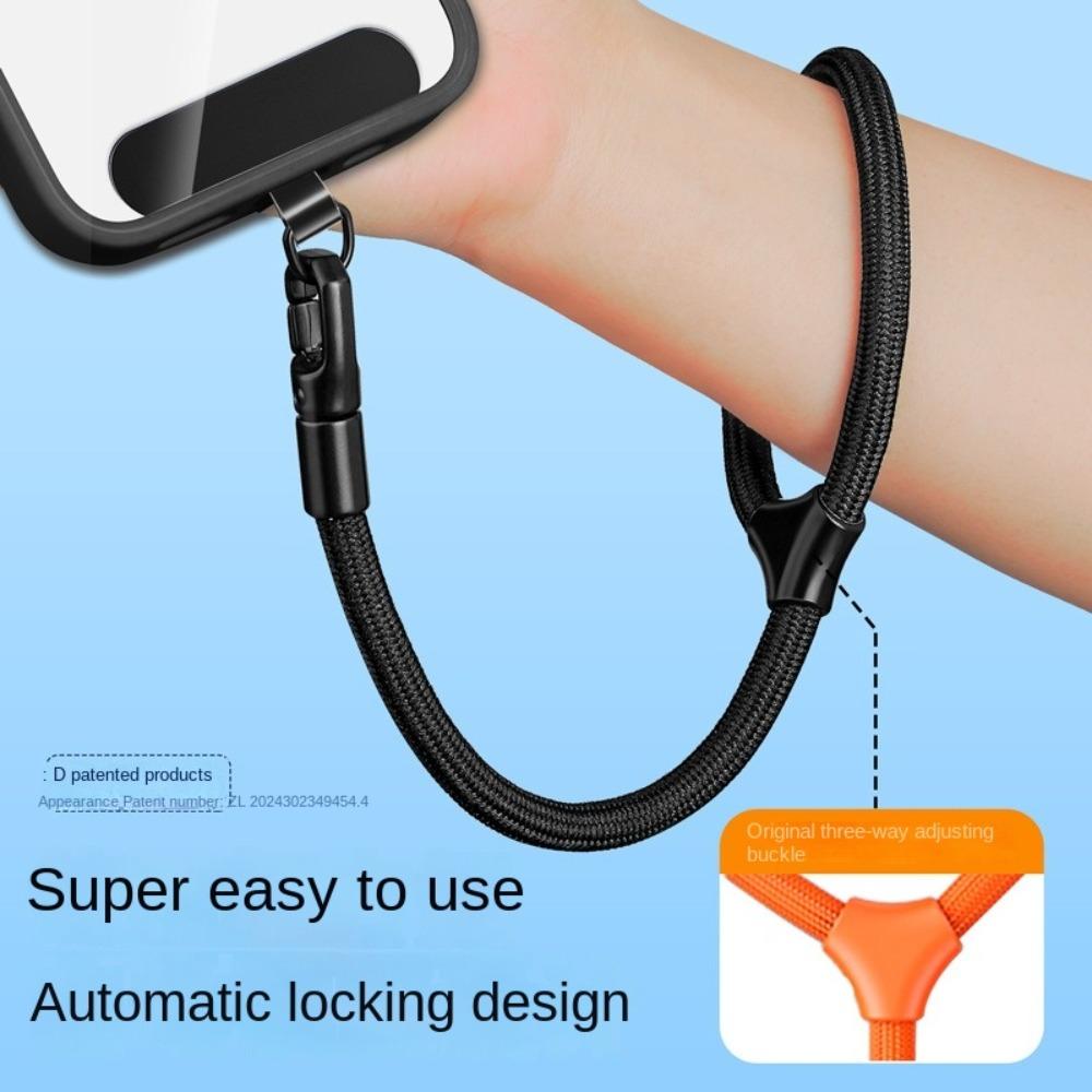 Anti-lost Phone Lanyard Wrist Strap Woven Phone Hand Strap Short Rope Hand Rope  Men Women
