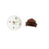 Modern Wall Clock Hanging Round Quiet Large Numerals Decorative for Home Office Study Room Miniature