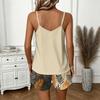Completo estivo da donna a due pezzi Canotta senza maniche con scollo quadrato Stampa hawaiana Pantaloncini casual con tasche Abbigliamento da casa leggero