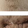 Korean-style Winter Plush and Thick Wool Hat for Women Cute Knitted Hat with Earflaps Skiing Hat for Cycling Warmth and Lei Feng Hat