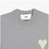 Ami Big Heart Logo Intarsia Knit Unisex Kn0135 058