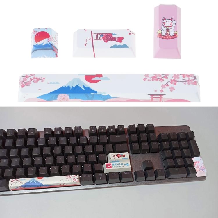 OEM Profile Snow Mountain Keycap Mechanical Keyboard PBT for Key Cap for Kailh M