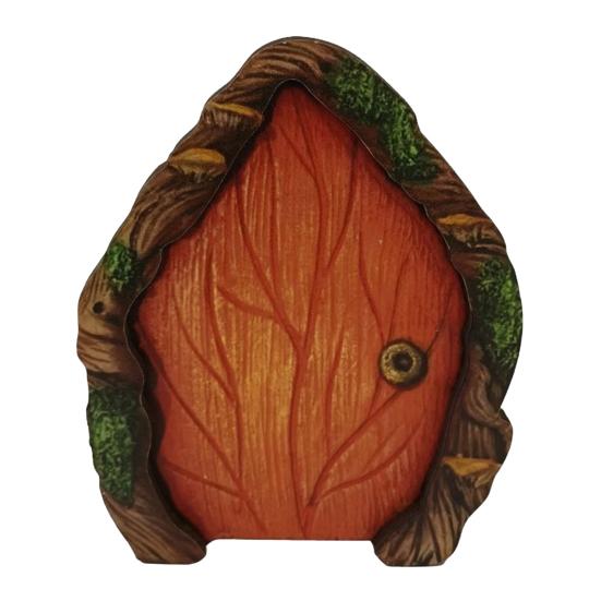 

Деревянная сказочная дверь Миниатюрное украшение для сказочного сада Эльф Гном Мини-дверь для садового искусства Садовая стена Дерево Забор Декор 1pc