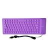 85 Keys USB Wired Waterproof Folding Silicone Keyboard for PC Laptop Notebook