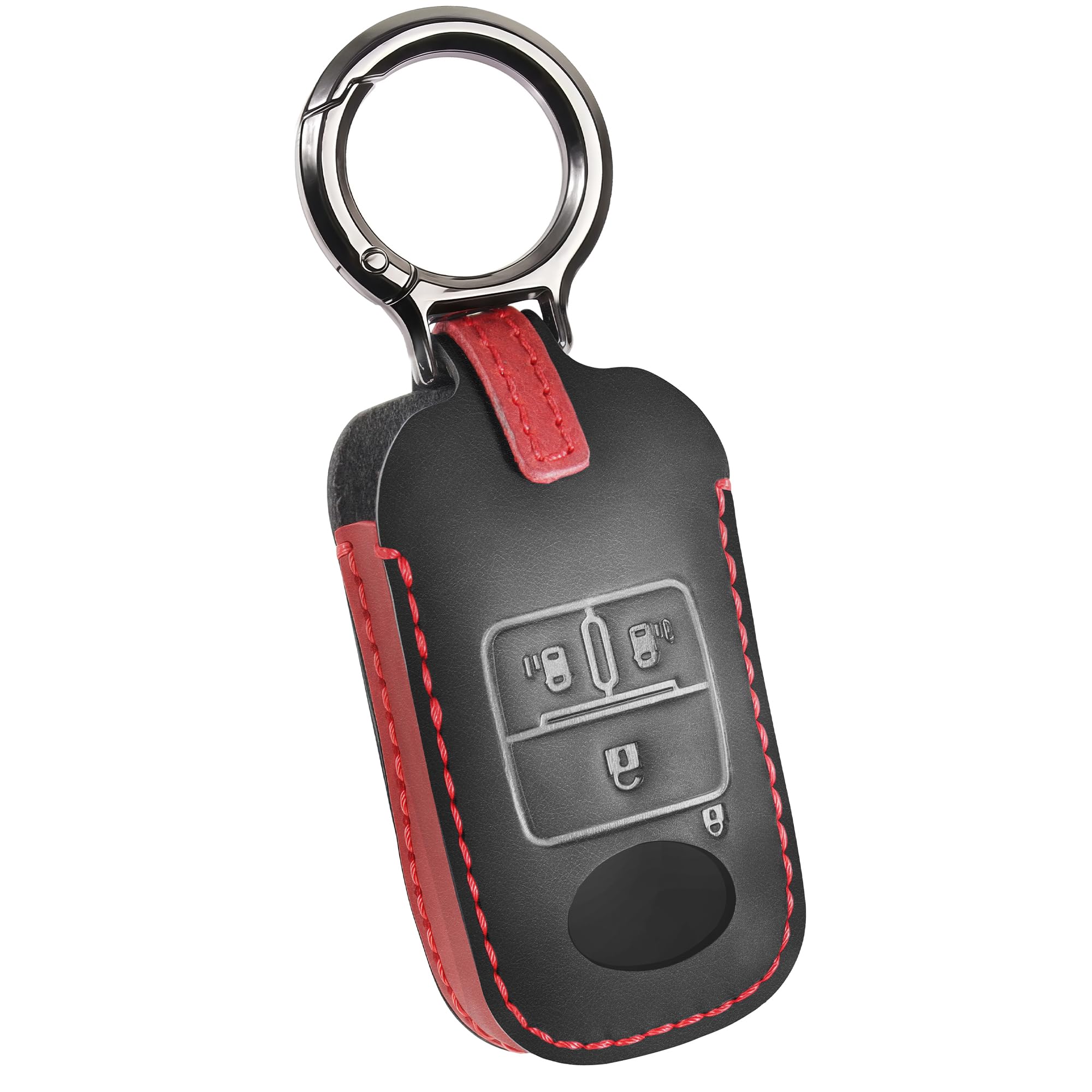 

Toyota Rise Daihatsu Key Case Genuine Leather Rocky New Tuft Smart Key Case New красный