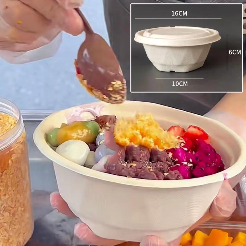 

ZISIZ Shaved Ice Bowl with Pulp Lid