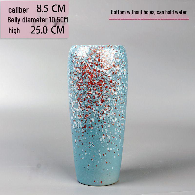 Retro čínská keramická váza: Dekorativní váza na květiny nebo pro hydroponii