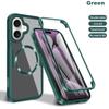 Anti-scratch Touch Screen Case 360 Protector Film Case for iPhone 16 15 14 13 12 11 Pro Max Plus TPU Ultra Thin Magnetic Magsafe