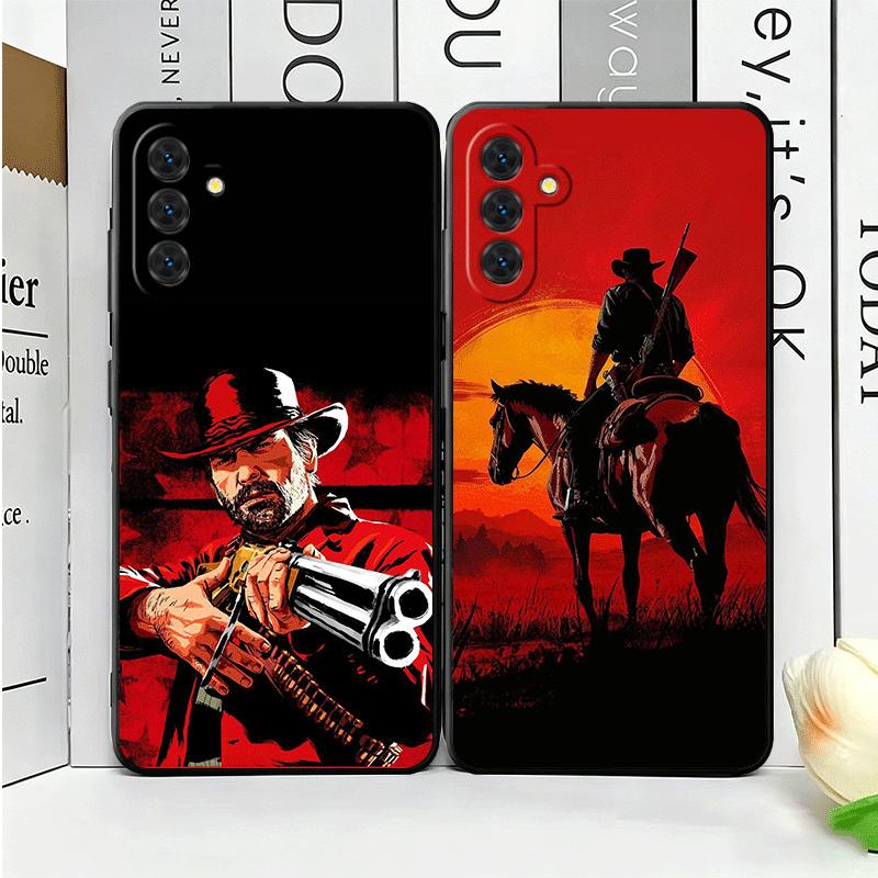 Red Dead R-Redemption Soft Phone Case for Samsung A17 A37 A57 A16 A26 A36 A56 A15 A25 A35 A55 A14 A24 A34 A54 A13 A23 A33 A53 A5