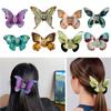 Simulation Butterfly Hair Clip Elegant Hair Claw Barrette Acrylic Hair Accessory for Girls Spring Clamp Hair Accessory