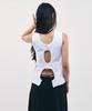 CITYBREEZE Studded Backhole Sleeveless_White
