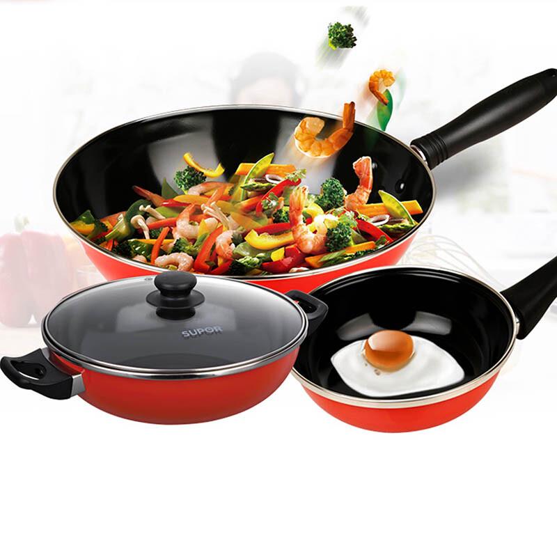 Supor Love Home Kochgeschirr 3-teiliges Set