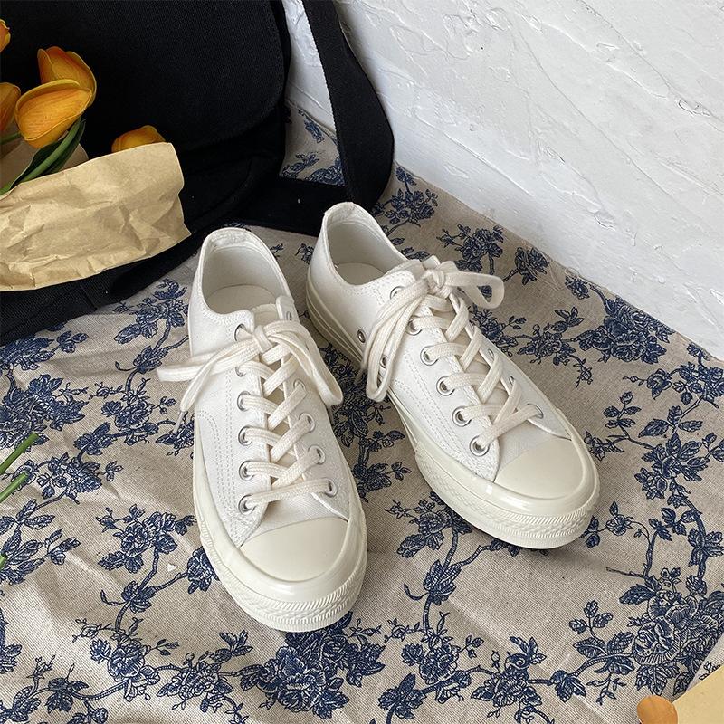 Twilight Star Evenstar White Canvas Shoes Mis-18 Men And Women Couple Shoes Mis-19 Casual Shoes