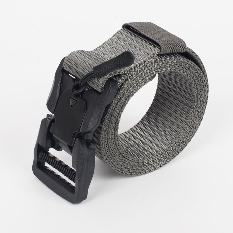 

Мужской тактический ремень с магнитной быстросъемной пряжкой - Высококачественный нейлоновый холст 120 cm