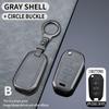 High-End Metal Protective Shell for Peugeot 307/308/408 Key Cover - Full Coverage with Buckle