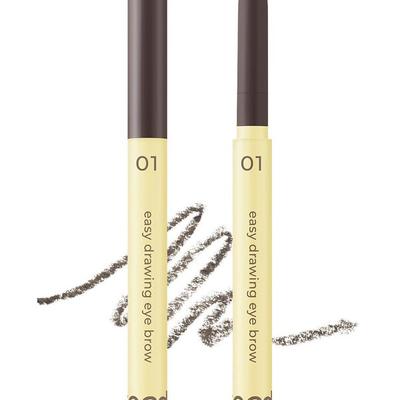 2Edit By Luna Easy Drawing Eyebrow (01 Gray Brown)
