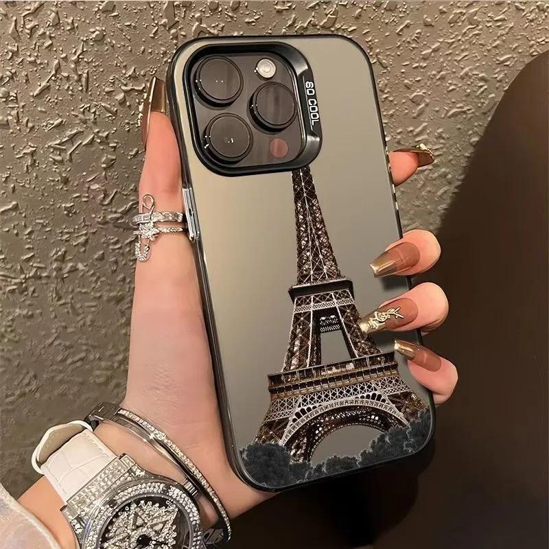 Paris Tower mobile phone case is suitable for iPhone 17 Air 16 15 14 13 12 11 Pro MaxPlus XR 8 shock-proof rear cover anti-fall