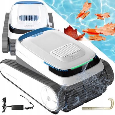 AIRROBO PC10 Smart Pool Cleaner Robot-120 Min Runtime, Wall Climbing, Cleans Floors/Walls/Waterline for Inground & Above Pools