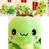 Green Apple Turtle Plush Toy With Pp Cotton Filling For Kids Birthday Gift