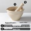 Melamine Pestle & Mortar for Mashing Ginger, Garlic, Chili, and Century Egg