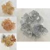 Artificial Floral Arrangement With Metallic Orchid Lotus For Wedding Tabletop Venue Decor 72 Chars