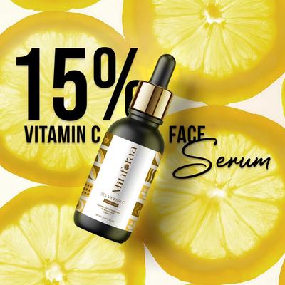 Minforaa Vitamin C Face Serum 30ml for Glowing Skin Brightening Formula