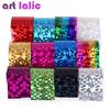 12pcs Laser Rhombus Pattern Nail Transfer Stickers Starry Sky Stickers Nail Foil Nail Art Decoration