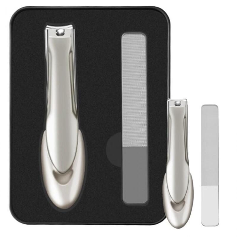 

Strong cutting power, non-slip nail clipper set, nail file Nail clipper (case not included)