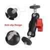 Double Ball Head Articulating Magic Arm With 1/4'' Screw Extend Mount For Monitor Camera Light Mic Photopraphy Accessories
