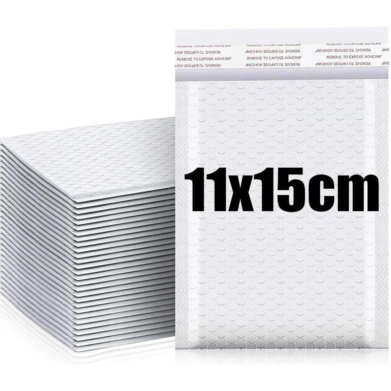 100/10pcs Thickened White Bubble Envelopes Bags Waterproof Self Sealing Shipping Bags Packaging Bag Mailers Storage Organizer