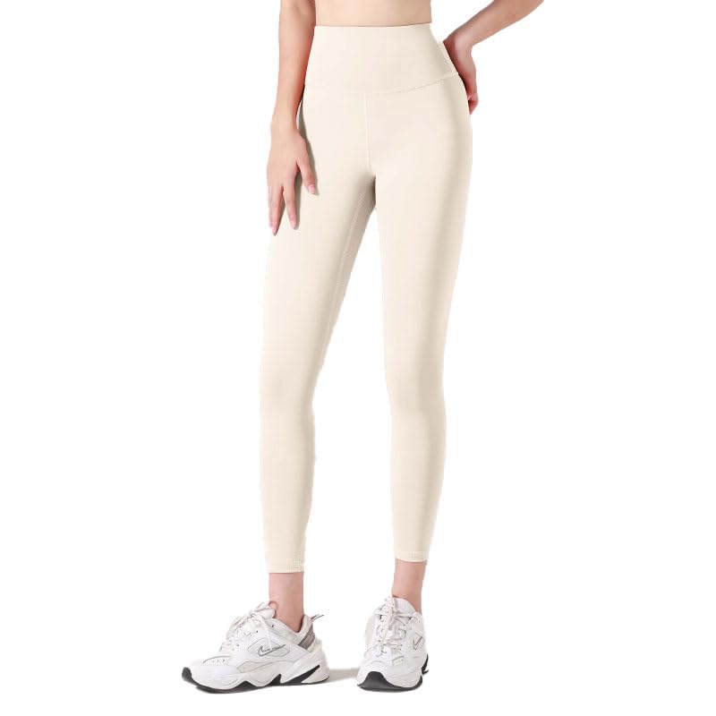 ST Leggings Pants Ivory (M, White)
