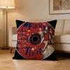 Pop Singer Pink PPantheress Pillow Case Pattern Printed Pillowcase For Living Room Sofa Cushion Cover