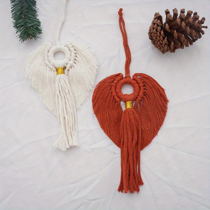 1pc Hand-woven Five-pointed Star Pendant Bohemian Cotton Wall Hanging Gift Gifts