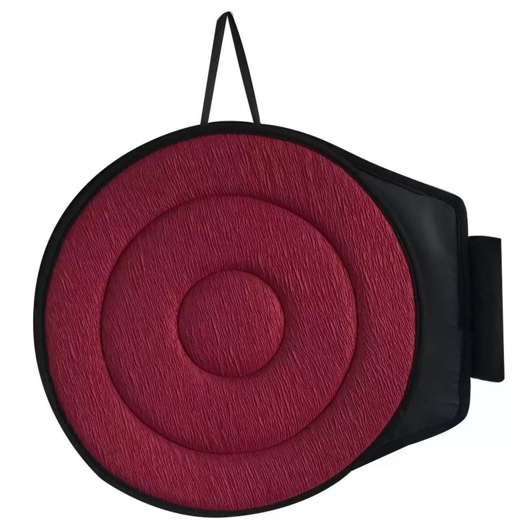 Automotive Rotating Seat Cushion For Pregnant Women And Elderly With Multifunction Mobility Support