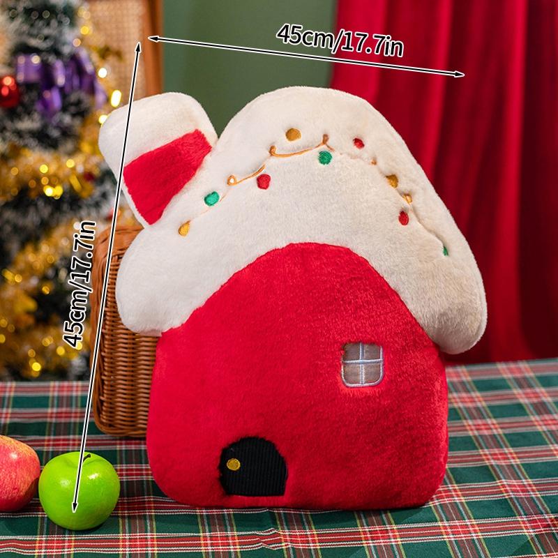 Christmas Doll Decoration Throw Pillow Christmas Decoration 2025 Xmas Tree Gingerbread Man Pillow Cushion Room Cojin Navidad