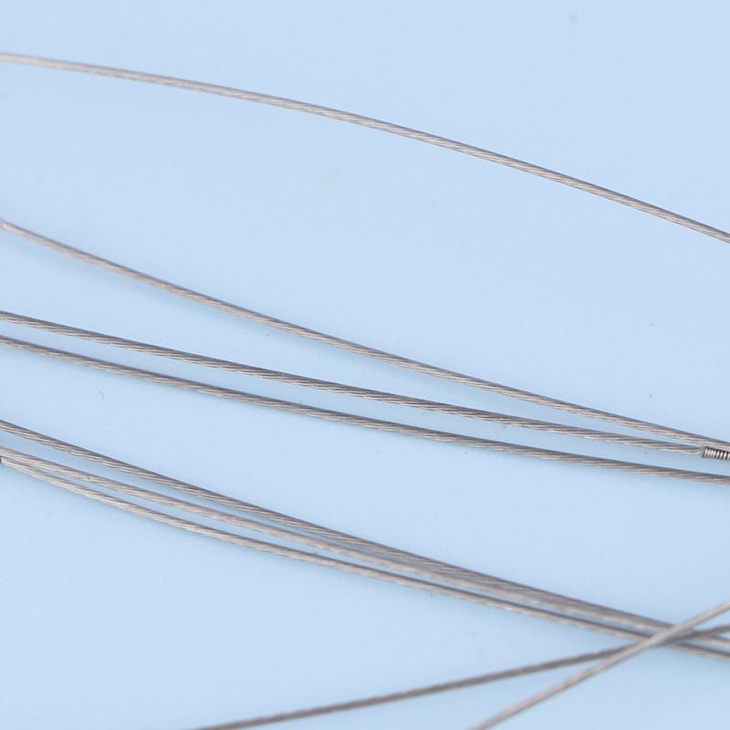 10Pcs 10/15/20/25/30Cm Anti-Bite Steel Wire Leash Lure Fishhook Line Trace Wire Leader With Swivel Fishing Lure Accessories