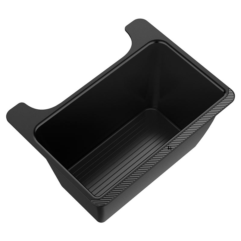 Spigen Tesla Rear Under Air Outlet Storage Box, Black - Tesla Model Y