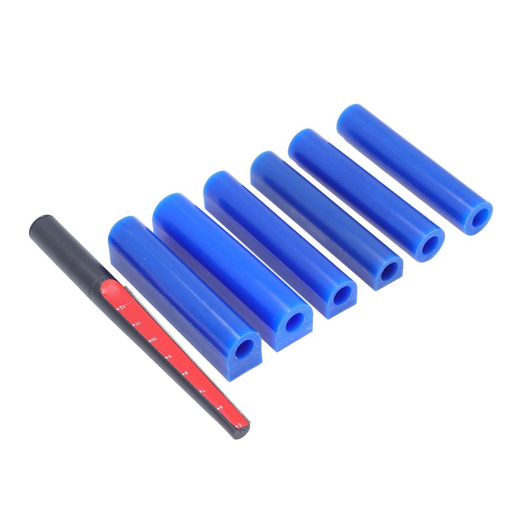 6Pcs Carving Wax Ring Tube Hard Casting Making Molding Material Kit with 1 Cutter