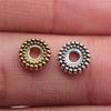 Caps Beaded Edge Spacer Beads Antique Style For DIY Jewelry Projects