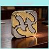 Luban Lock Zinc Alloy Brain Teaser Puzzle For Kids And Adults Developmental Toy