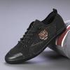 Sale Canvas Men Shoes Embroidered Tiger Shoes Men Casual Loafers Classic Black White Slip On Footwear Male Designer Sneakers