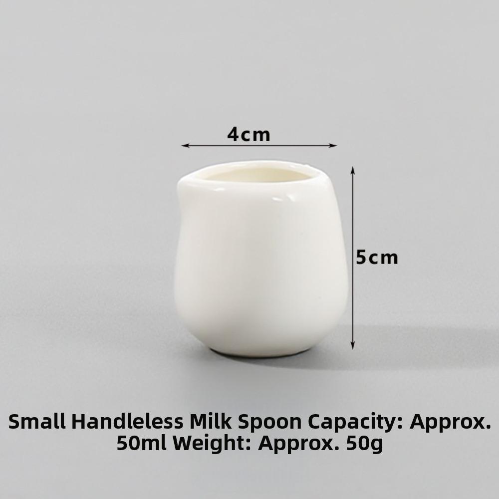 Tableware Grade Ceramics Creamer Container 1pc Single Unit Ceramics Cup Pitcher  Tableware Use