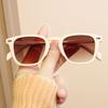  New Retro Square Rivets Sunglasses Women Shades UV400 Fashion Punk Trending Clear Gradient Men Sun Glasses