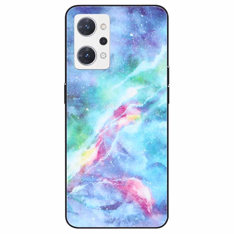 For OPPO Reno 9A 7A Case Soft TPU Fashion Marble Silicone Bumper Covers for OPPO Reno 9 A 5G CPH2523 Reno7A Protector Reno9 A