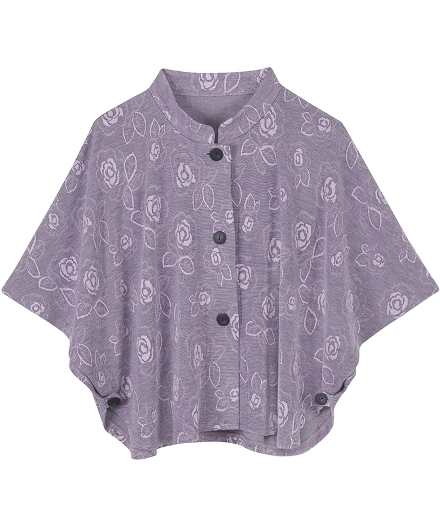 

Wacoal Плечо можно использовать как топ, застегнув бок, изготовленный из материала, который можно использовать весь, подходит для домашней сушки в стиральной машине, цветочный [Raku-Raku Partner]