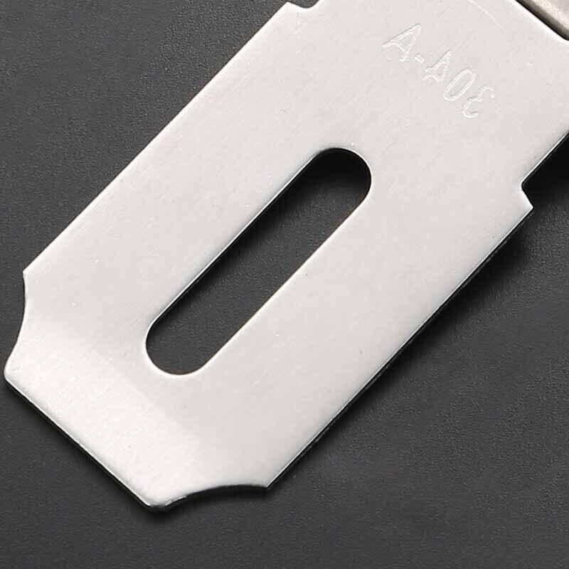 Stainless Steel Padlockable Hasp Latch